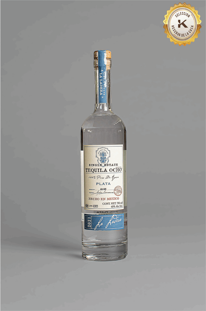 Tequila PLATA. Tequila Ocho kovenspirits