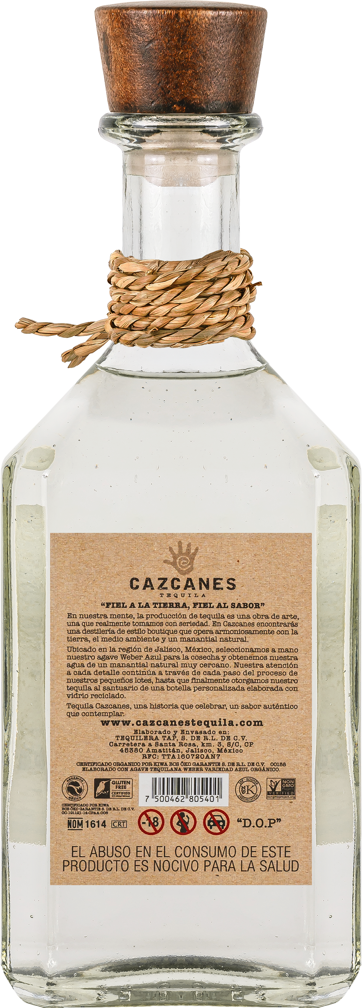Tequila Cazcanes BLANCO No. 7 NOM 1614 – Koven Spirits