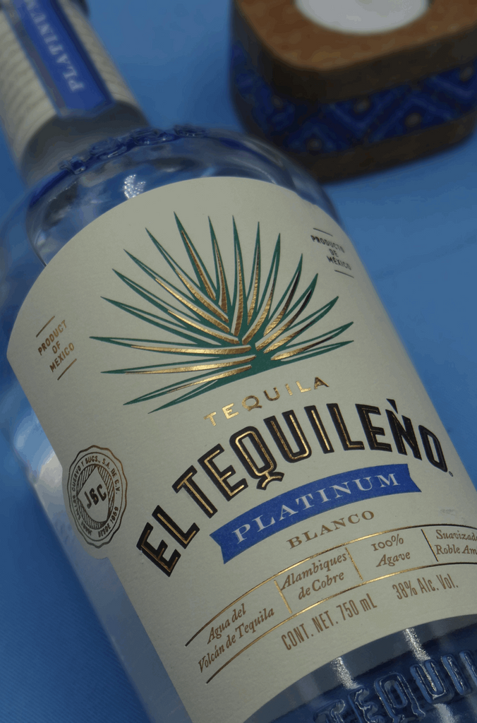 Tequila BLANCO Platinum El Tequileño