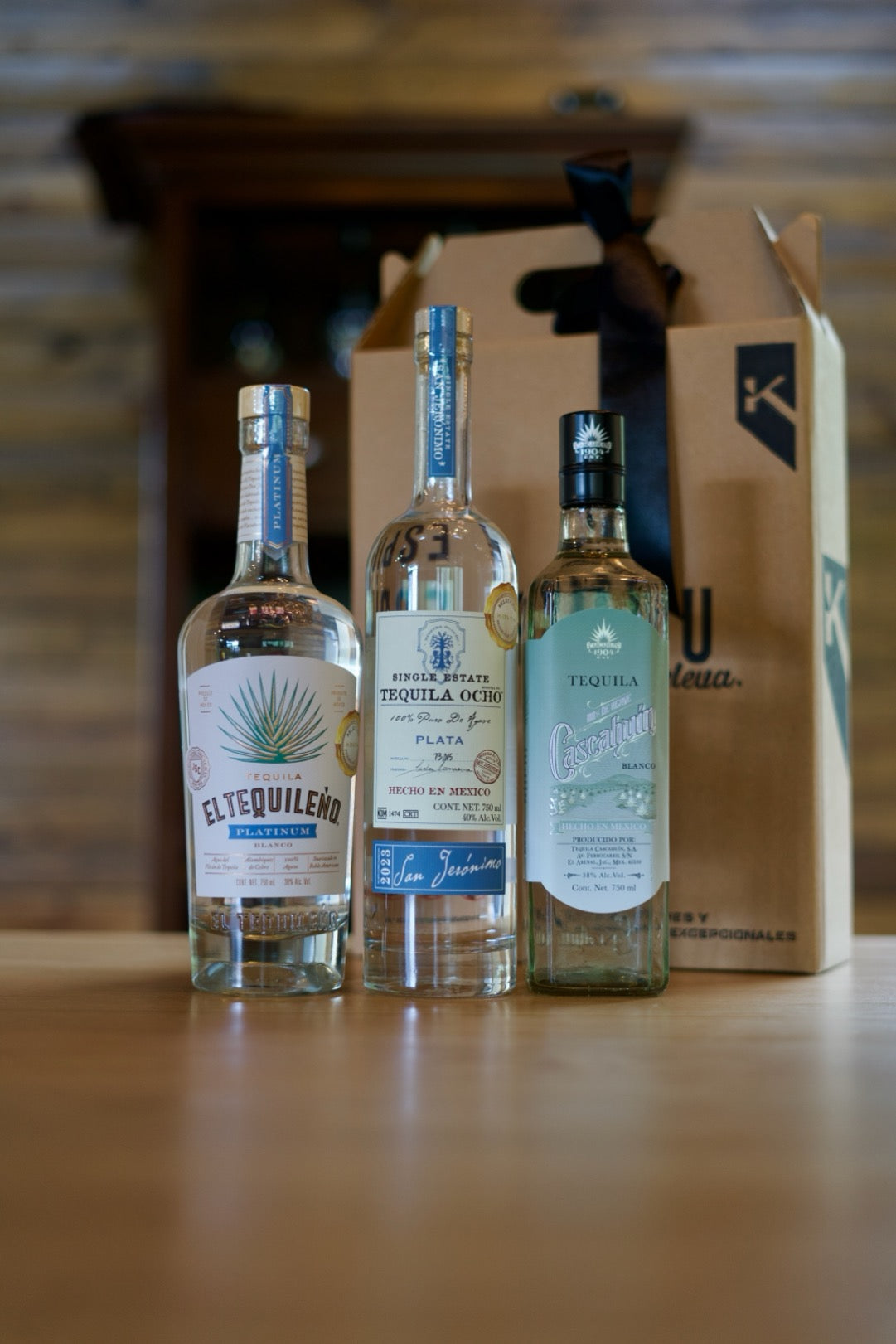 Paquete Tequilas Blancos Artesanales Koven Spirits