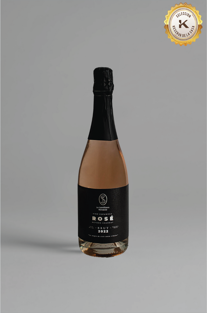 Vino Espumoso ROSE. Brut 2022. Santísima Trinidad kovenspirits