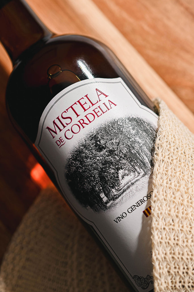 Vino de Postre MISTELA.  Viña Cordelia kovenspirits