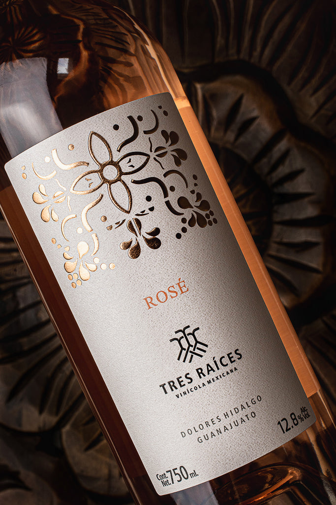 Vino ROSÉ. Tres Raíces kovenspirits