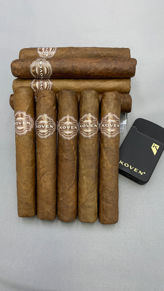 Puro ROBUSTO Claro Koven (Paquete 10 puros) kovenspirits