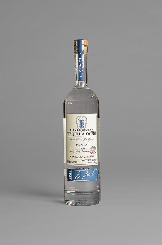 Tequila PLATA. Tequila Ocho kovenspirits