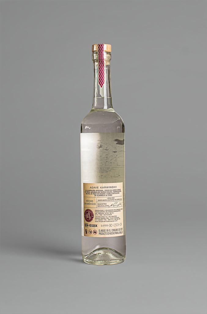 Mezcal CUISH. Emperatriz kovenspirits