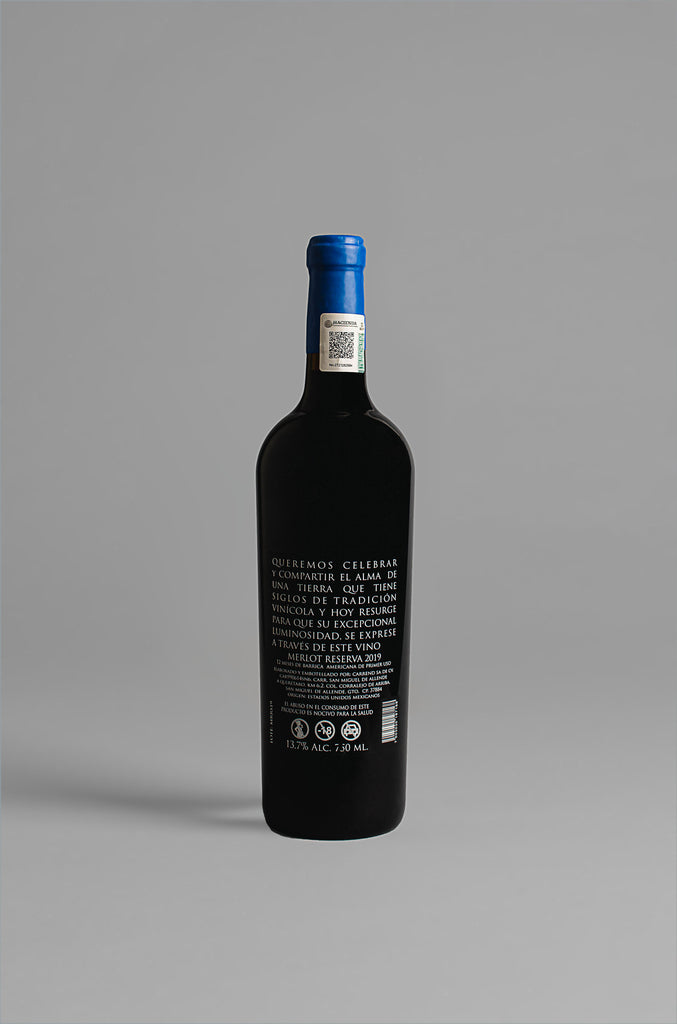 Vino TINTO MERLOT Reserva 2020. Santísima Trinidad kovenspirits